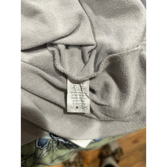 Salt Creek Apparel California Republic Raglan Sweatshirt Mens Medium Grey White - Picture 6 of 6